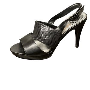 Black 4 1/2 inch heels